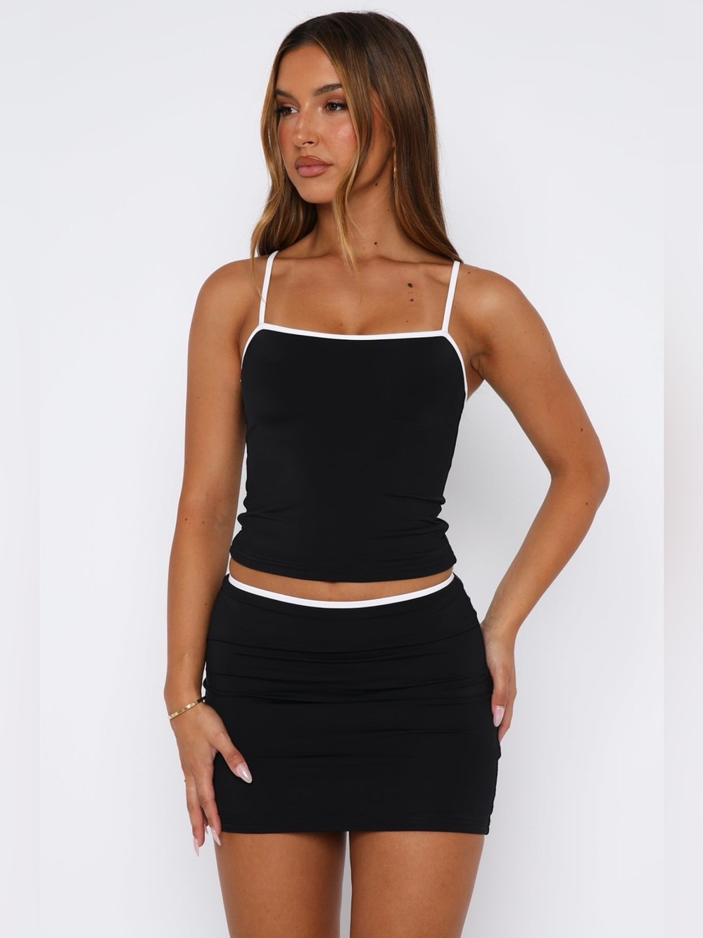 White Fox Boutique Mini Skirt